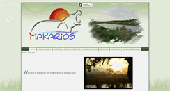 Desktop Screenshot of makariosaccommodation.co.za